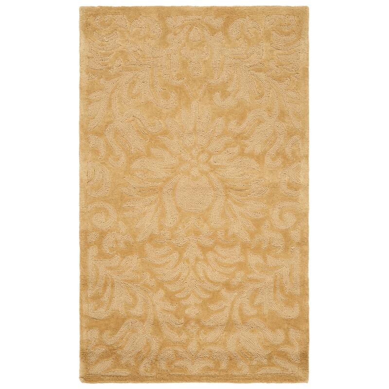 SAFAVIEH Handmade Total Performance Zhana Traditional Oriental Rug - 3' x 5' - Beige - Rectangle