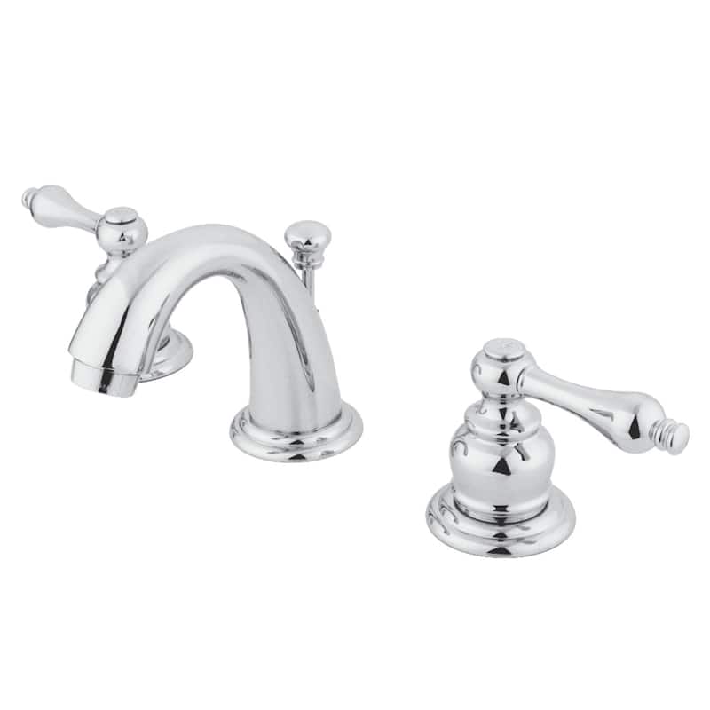 Kingston Brass English Country 8 in. Widespread Bathroom Faucet - Polished Chrome