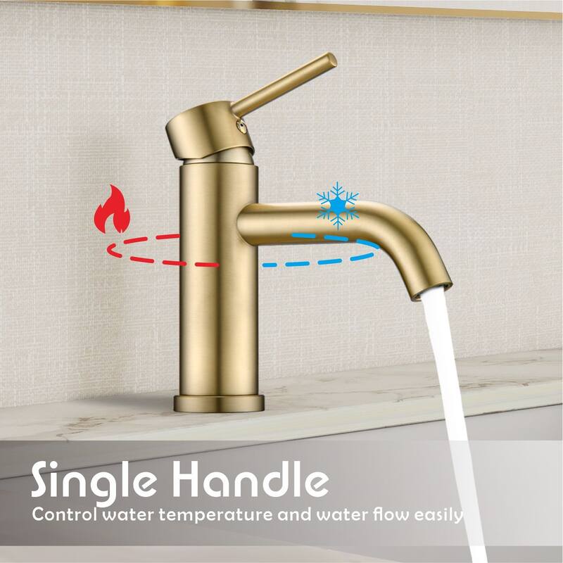 Topcraft Single Handle Bathroom Faucet