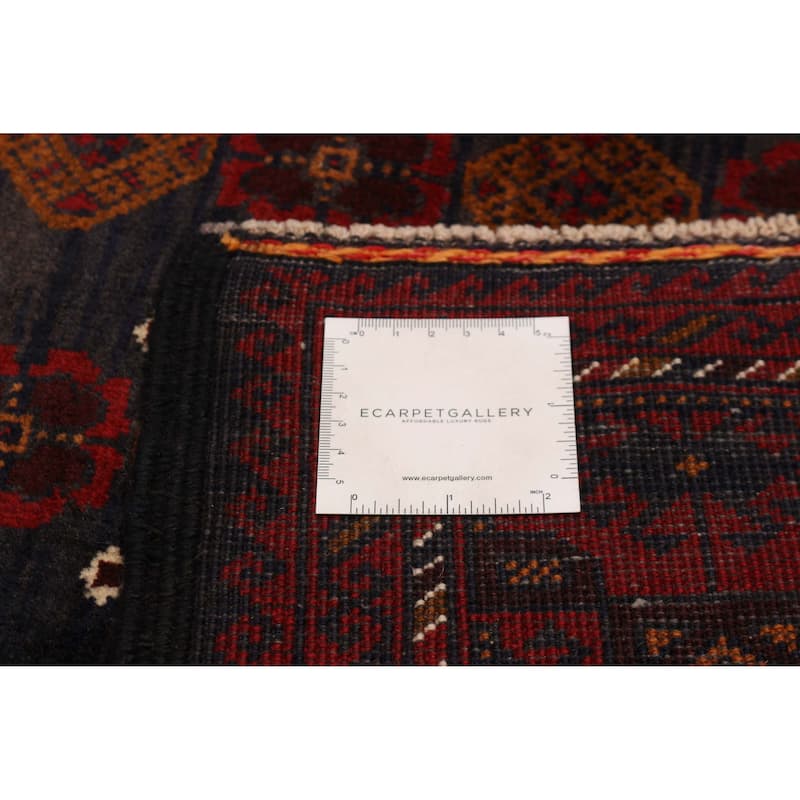 Teimani Navy Rug 3'11" x 6'7" - 3'11 x 6'7
