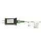 preview thumbnail 10 of 42, Glitzhome Pre-Lit Flocked Pencil Spruce Artificial Christmas Tree with Warm White Lights