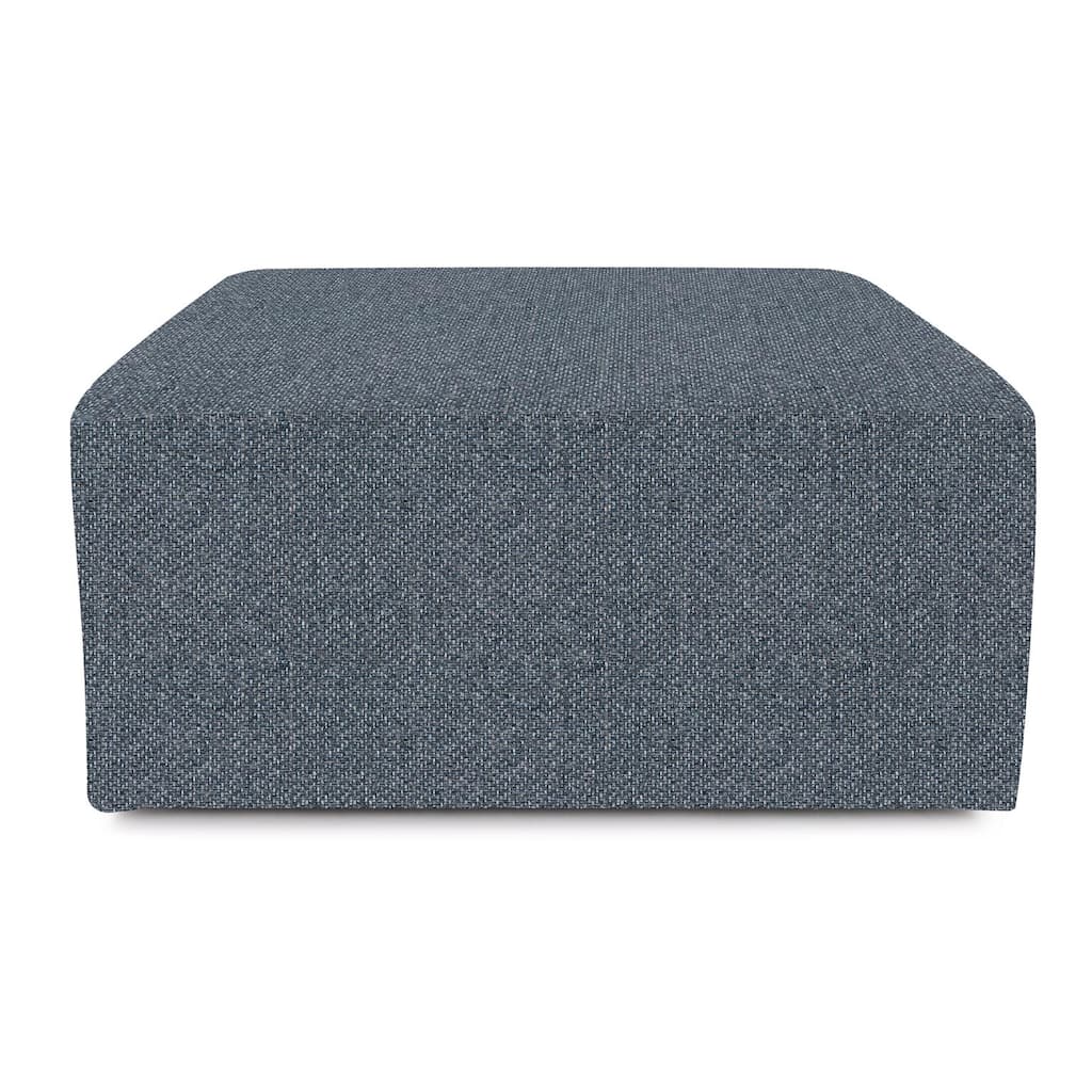 Allan Andrews Universal Square Ottoman with Cover, Panama Collection