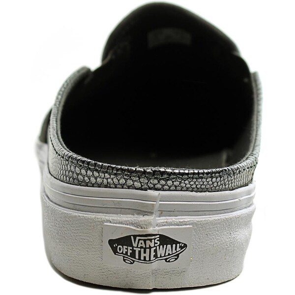 silver vans womens