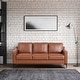 preview thumbnail 1 of 16, Serta Freemont Stationary Sofa Brown
