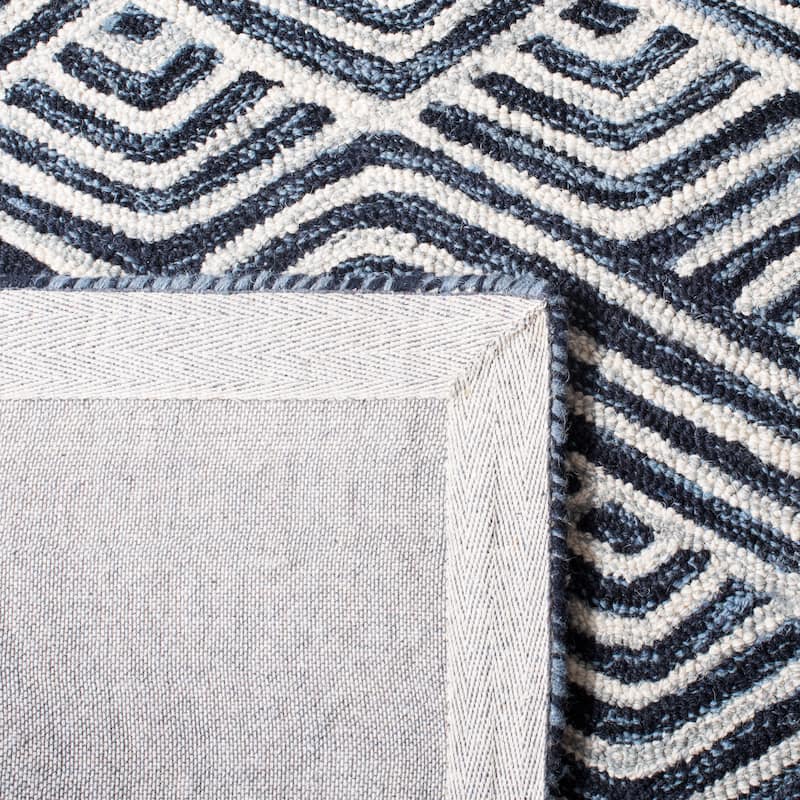 SAFAVIEH Handmade Micro-Loop Firica Modern Wool Rug