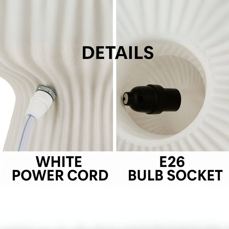 Aria Home Mushroom Table Lamp Sculpted Sandstone Led Rgb Compatible