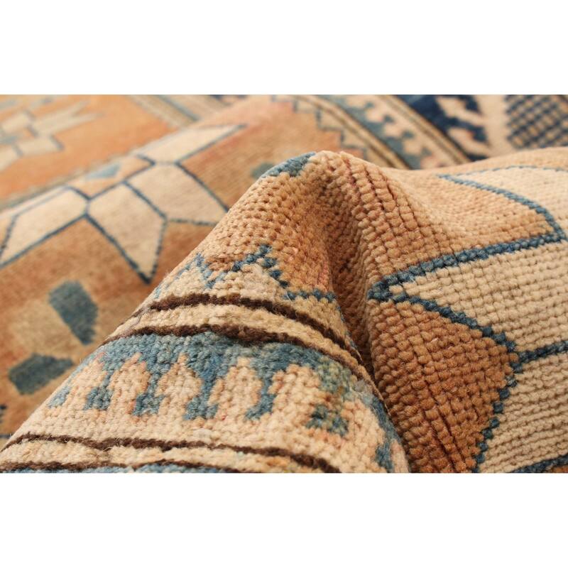 ECARPETGALLERY Hand-knotted Finest Ghazni Copper Wool Rug - 2'8 x 13'2
