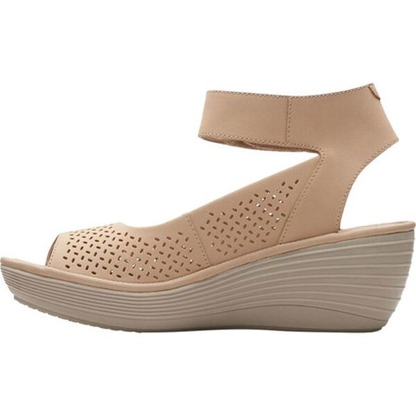 clarks reedly jump wedge sandal