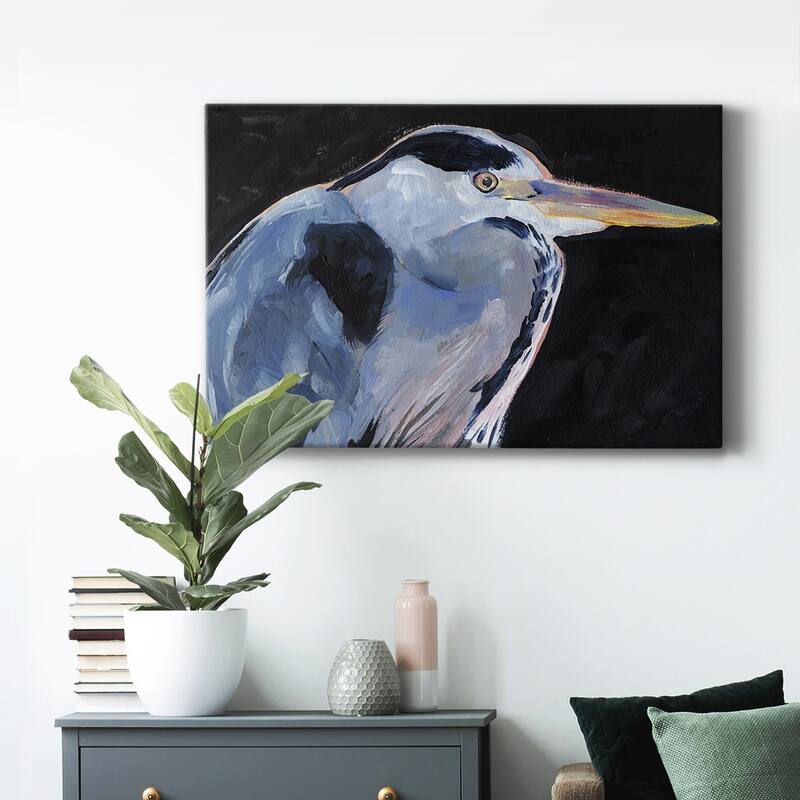 Great Heron I Premium Gallery Wrapped Canvas - Ready to Hang