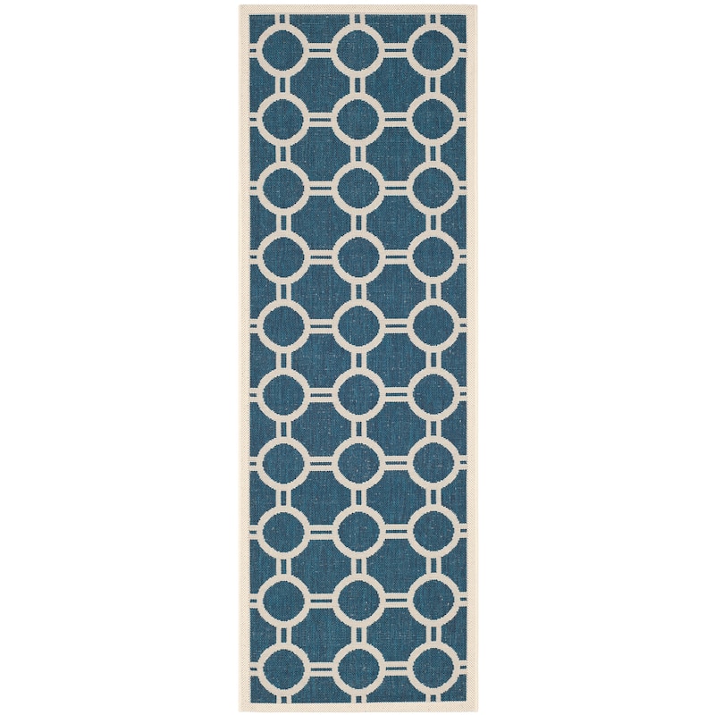 SAFAVIEH Courtyard Sweta Indoor/ Outdoor Waterproof Patio Backyard Rug