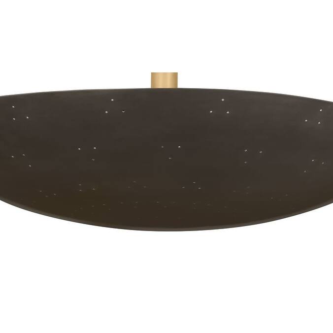 Hudson Valley Lighting 8728 Bern 3 Light 28" Wide Semi-Flush Bowl