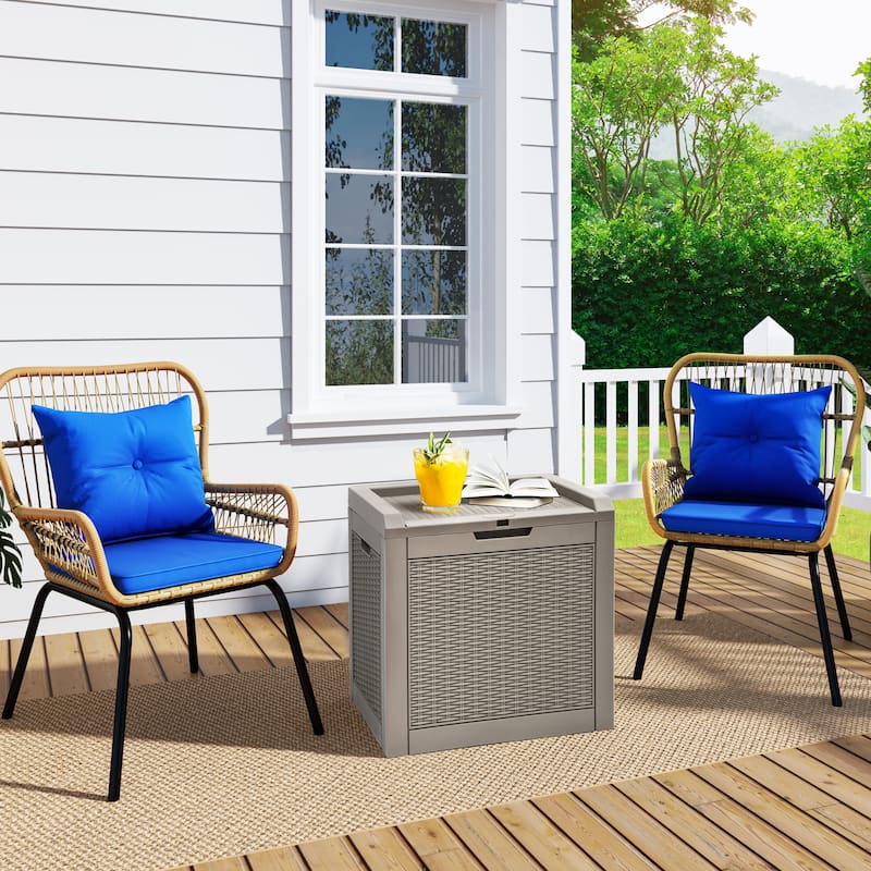 31 Gallon Outdoor Storage Waterproof Deck Box