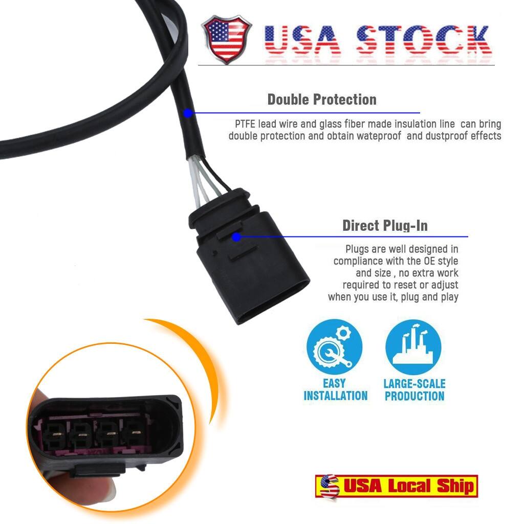 O2 Oxygen Sensor 02 Downstream Rear For VW Volks/wagen Beetle Jetta 06A906262B/G, 06A 906262 B/G/ L4 2.0L Downstream O2 Oxyg