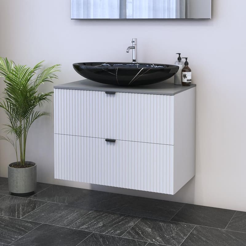 Nicole 2S 80 Floating Bathroom Vanity (32" Width)