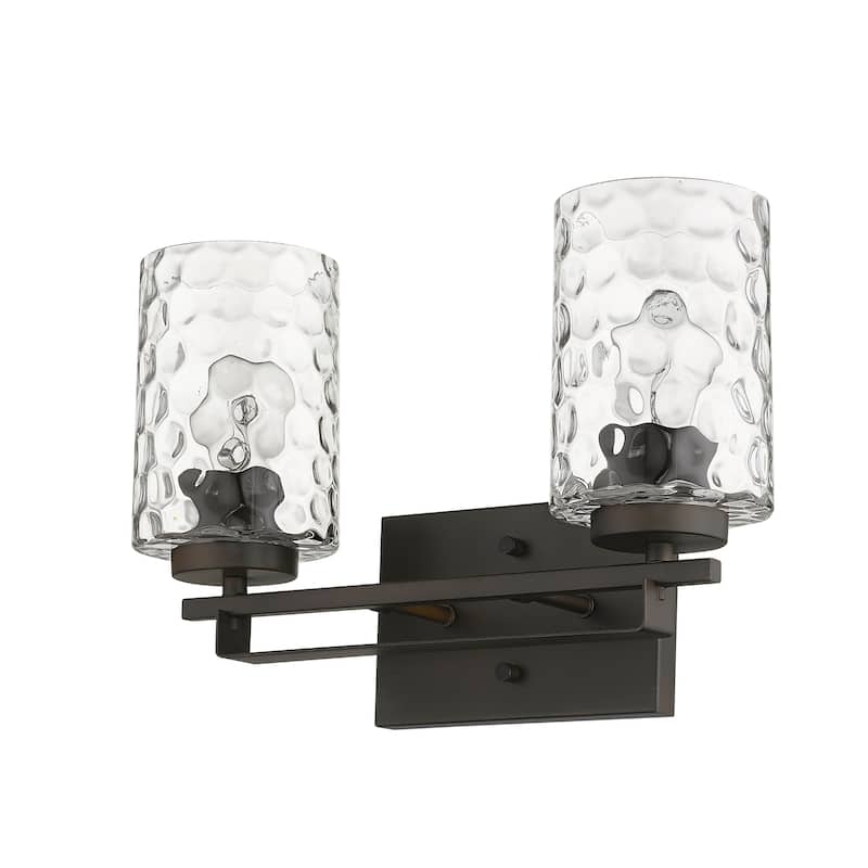 Livvy 2-light Bath/ Vanity Fixture - Oil-Rubbed Bronze