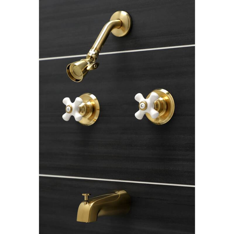 Kingston Brass Magellan Tub and Shower Trim with Single Function