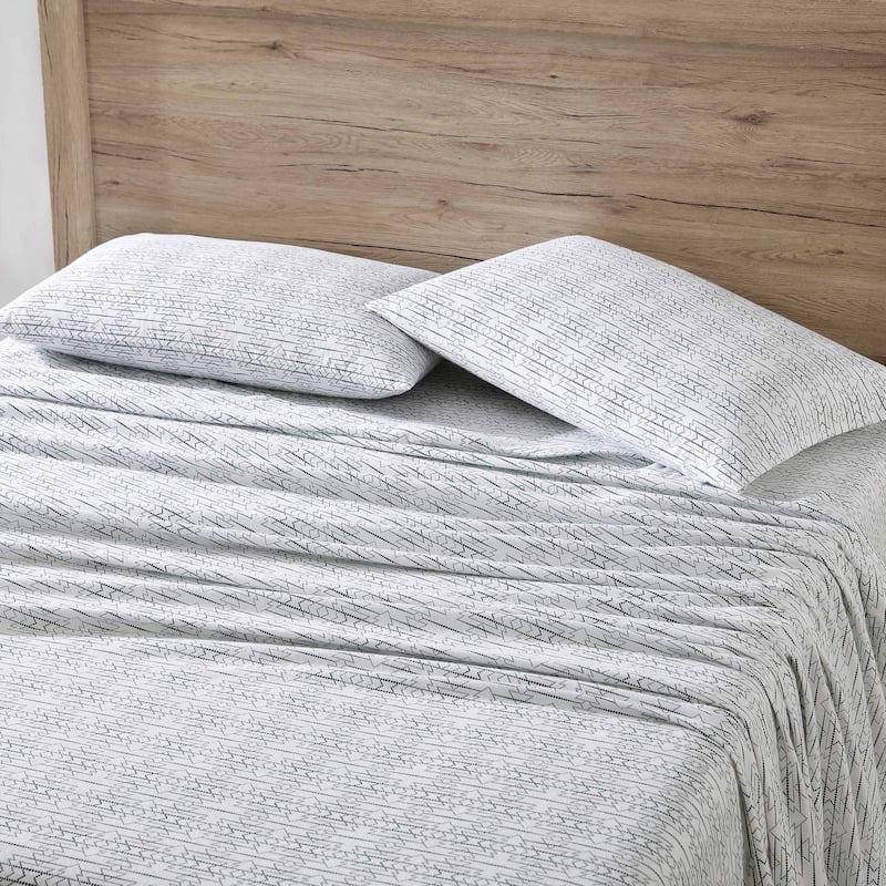 Eddie Bauer Printed Cotton Flannel Sheet Set