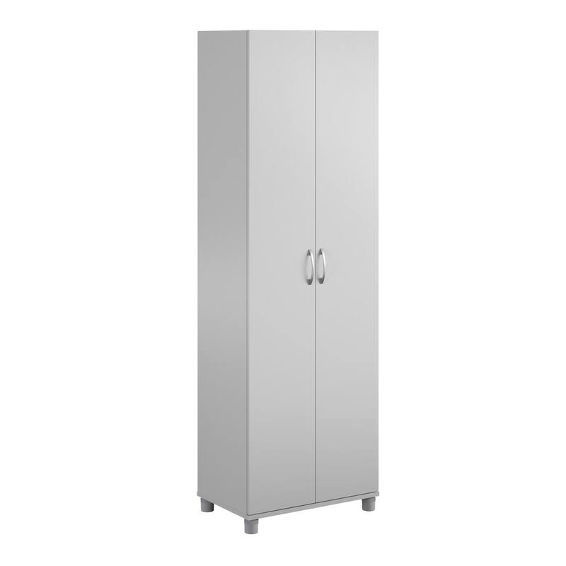Systembuild Evolution Lonn 24" Wide Utility Storage Cabinet - Dove Grey