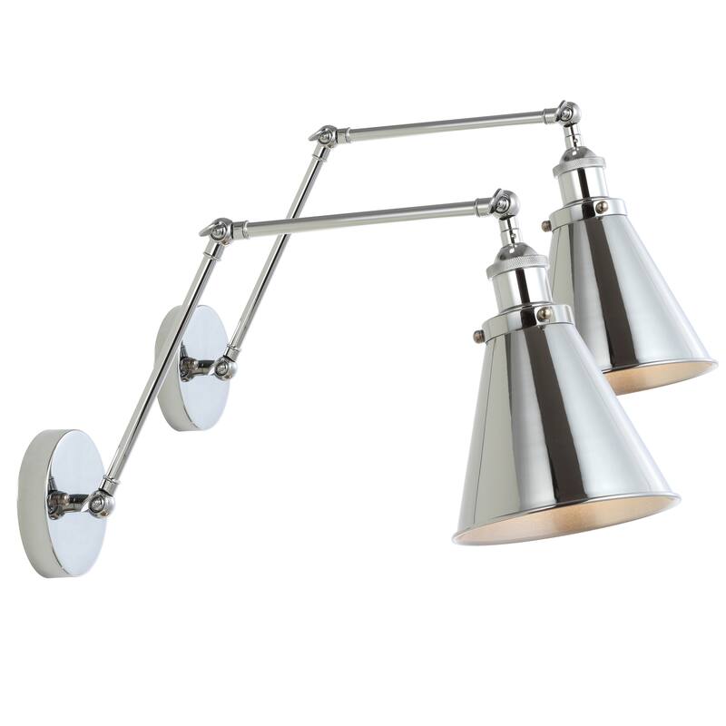 Rover 7" Adjustable Arm Metal LED Wall Sconce by JONATHAN Y