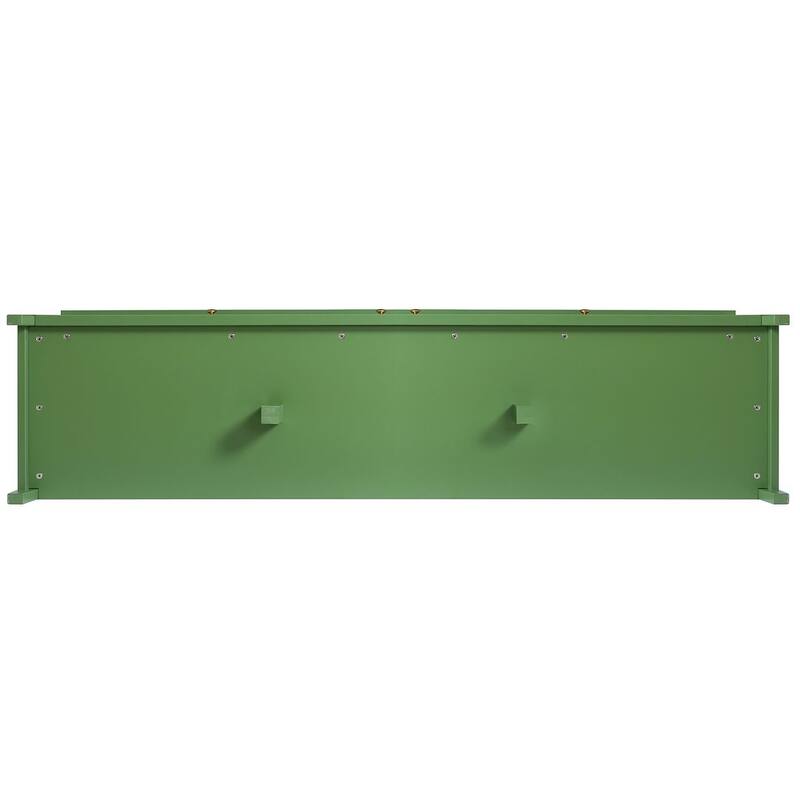 71" Modern TV Stand with Glass Door and Metal Handle