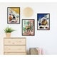 preview thumbnail 4 of 11, Kate and Laurel Sylvie Chill Out Framed Canvas Art Set by Rachel Lee