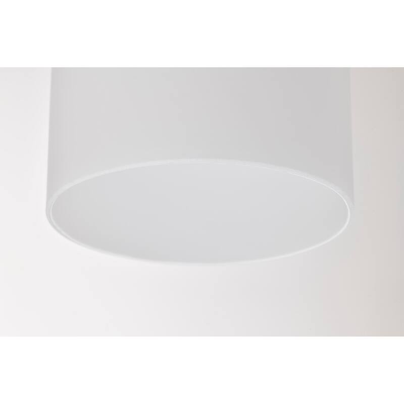 Liam 1 Light Mini Pendant Burnished Brass White Opal Glass - Burnished Brass