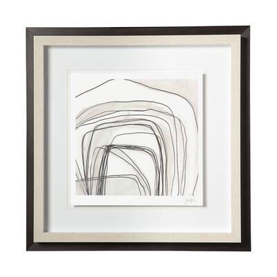 Custom Abstract Logic III Framed Art Print