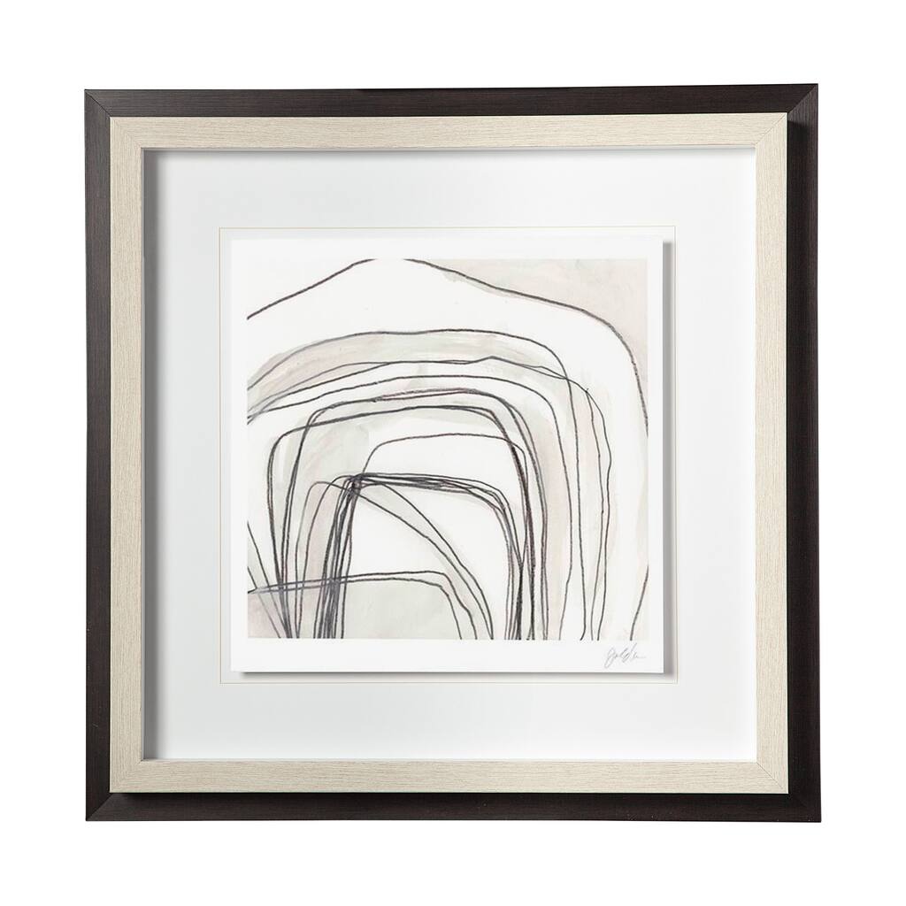 Custom Abstract Logic III Framed Art Print