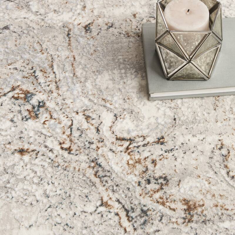 Nourison Glam Indoor Abstract Area Rug