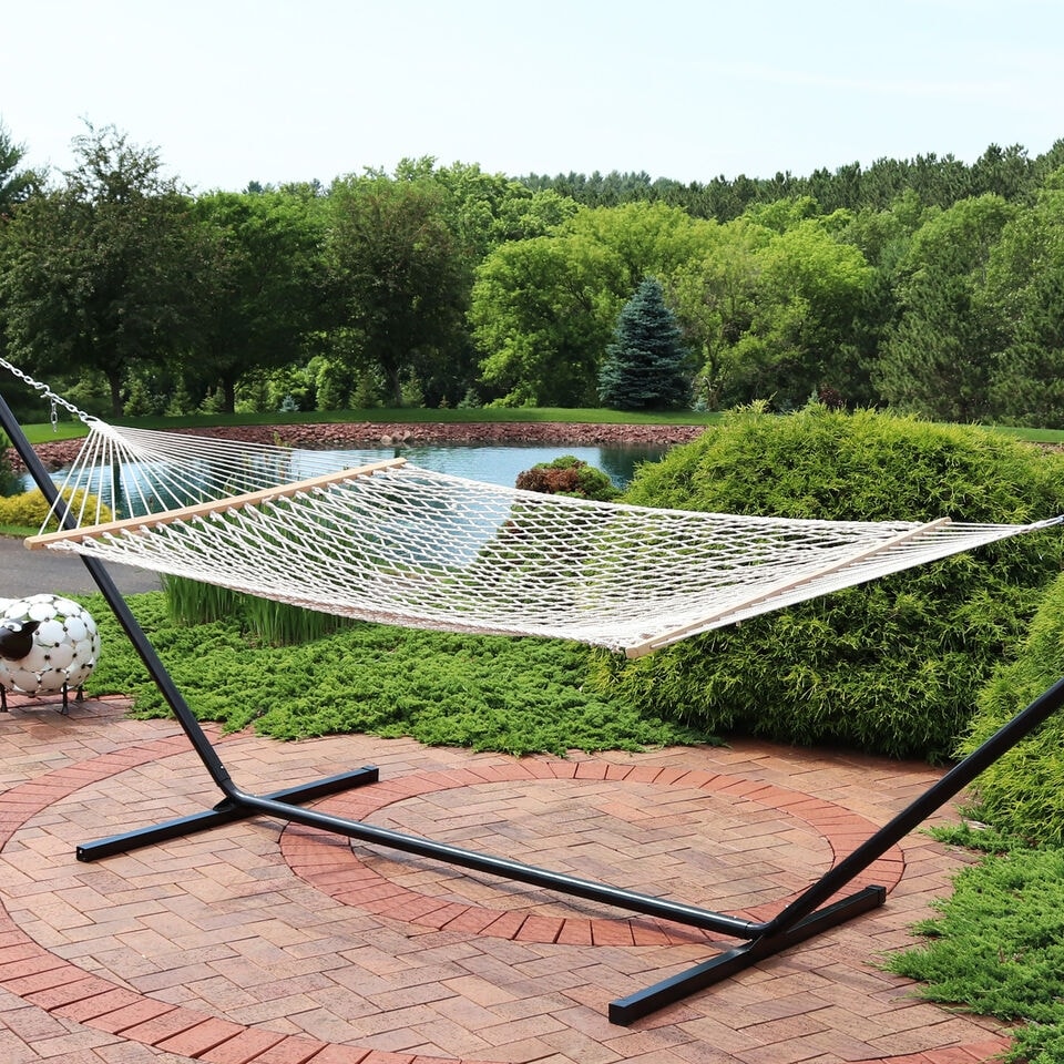 Cotton rope hammock store