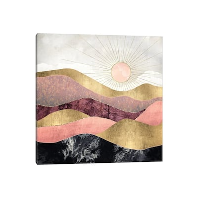 iCanvas "Blush Sun" by SpaceFrog Designs Canvas Print