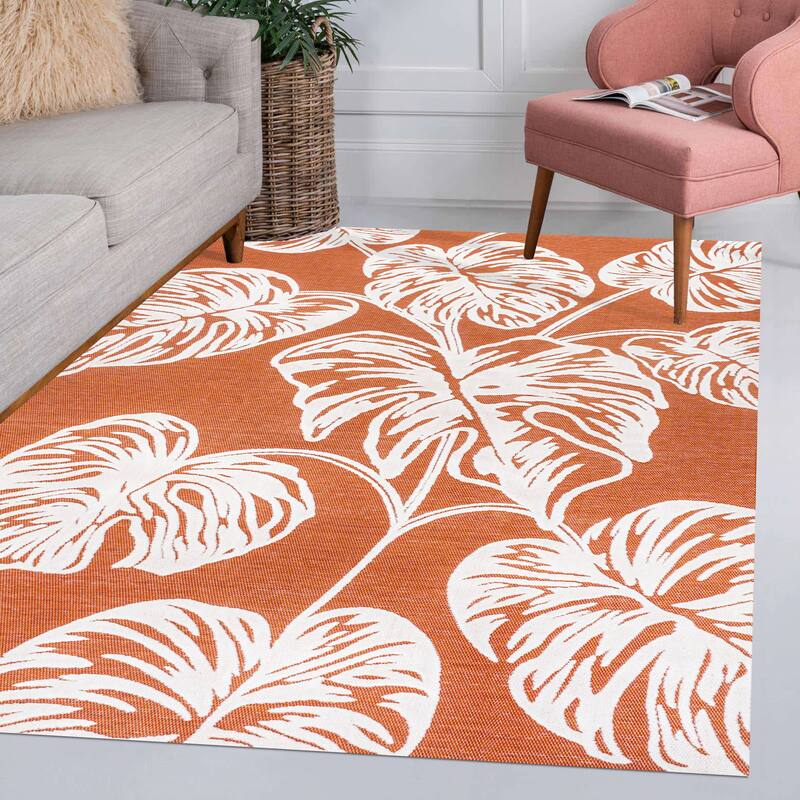 JONATHAN Y Montego Abstract Swirl Area Rug