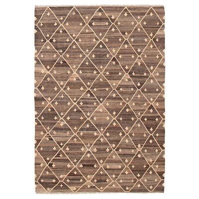 Sivas Brown Kilim 5'9" x 8'3" - 5'9 x 8'3