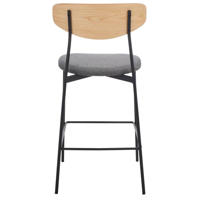 SAFAVIEH Afiya Mid-Century 26-inch Counter Stool - 20.3" W x 20" L x 39" H - 20Wx20Dx39H