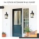 preview thumbnail 4 of 15, Farmhouse Outdoor Wall Lantern Exterior Carriage Light for Porch