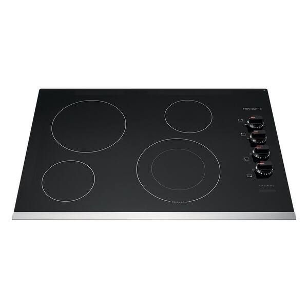 Frigidaire FFEC3025US 30 inch Electric Cooktop Stainless Steel Bed