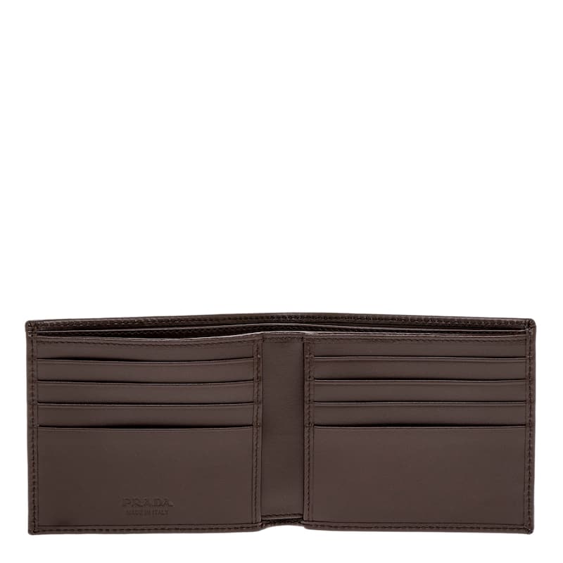 Prada Men's Re-Nylon and Leather Wallet