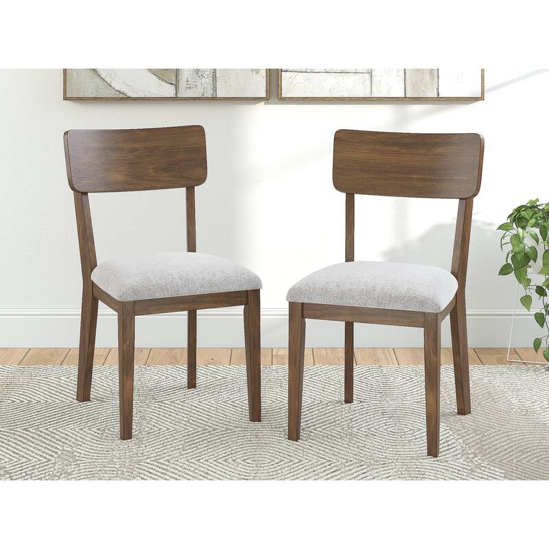 Signature Design by Ashley Favelon Dining Chair (Set of 2) - Brown/White