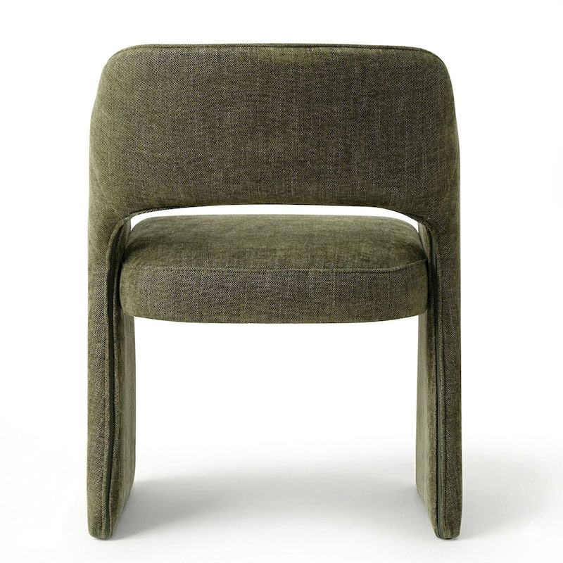 Upholstered Fabric Dining Armchair (Set of 2)