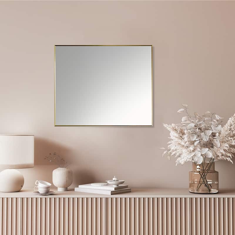 Altair Sassi Bathroom/Vanity Aluminum Framed Wall Mirror