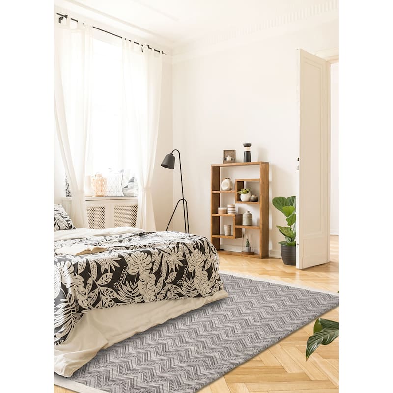 Sienna Grey Rug 5'1" x 8'0" - 5'1 x 8'0