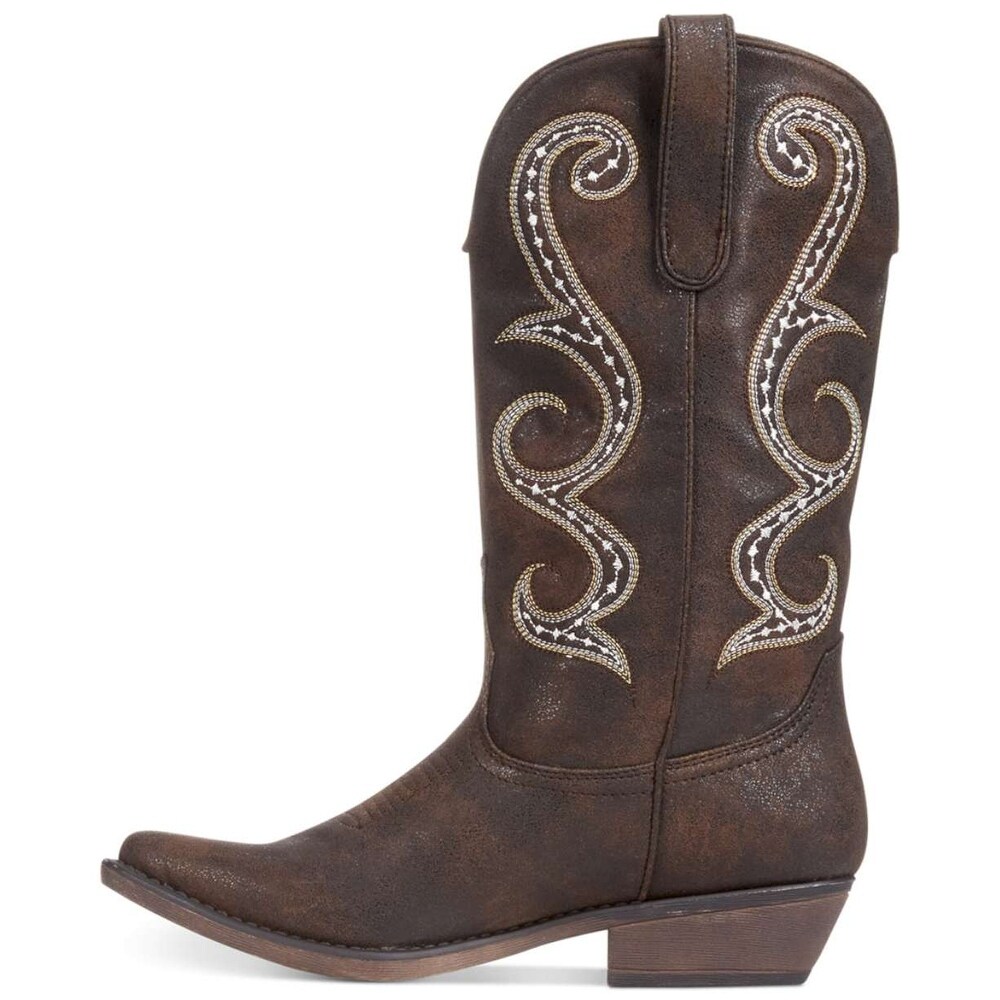 low heel cowboy boots