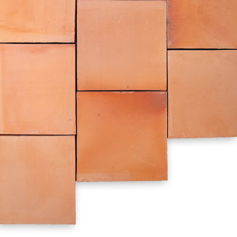 Natural Terracotta Square, 8"X8"X3/4", tile