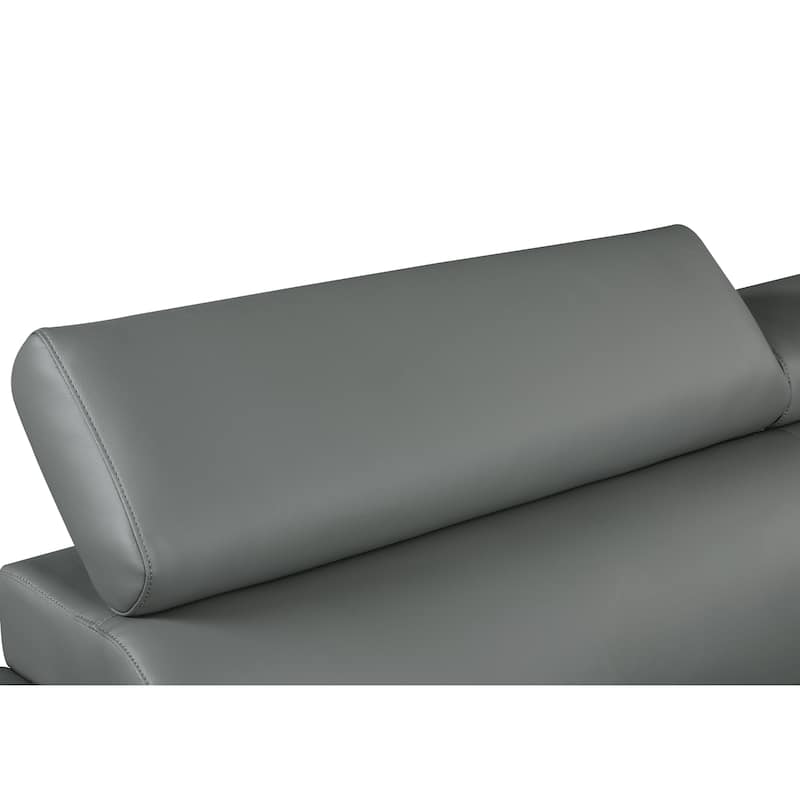Genuine Leather Loveseat