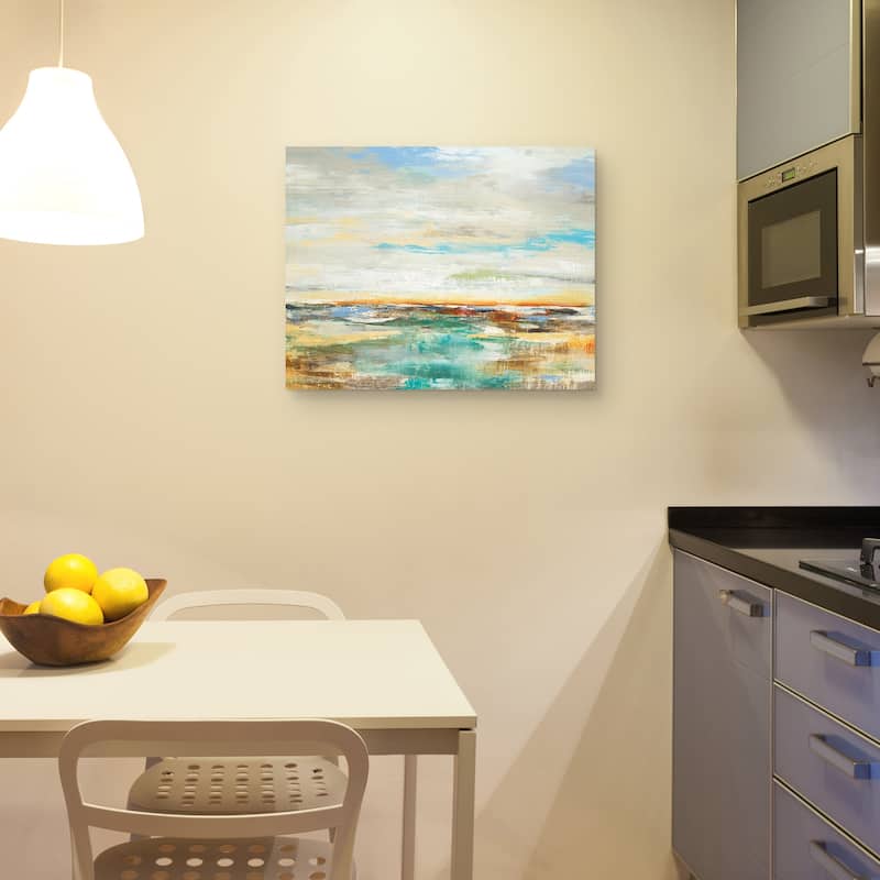 Shore Break by Liz Jardine Canvas Art Print