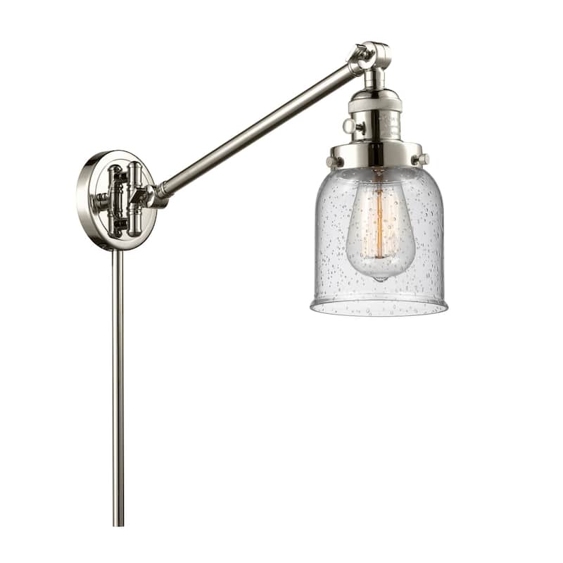 Innovations Lighting Small Bell Single Light 25" Tall Wall Sconce /