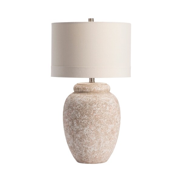 Dune Ceramic 27.75" Table Lamp - 15"x15"x27.75"