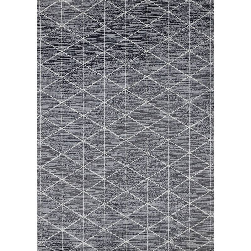 Florence Grey Cream Tri-Structure Rug
