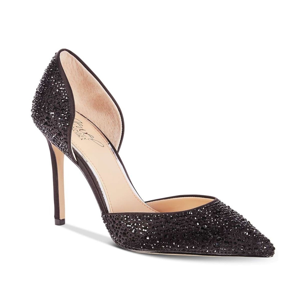 badgley mischka pointed toe pump