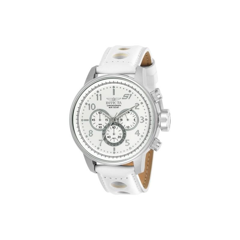 Invicta Men's 24083 S1 Rally Quartz Chronograph White Dial Watch